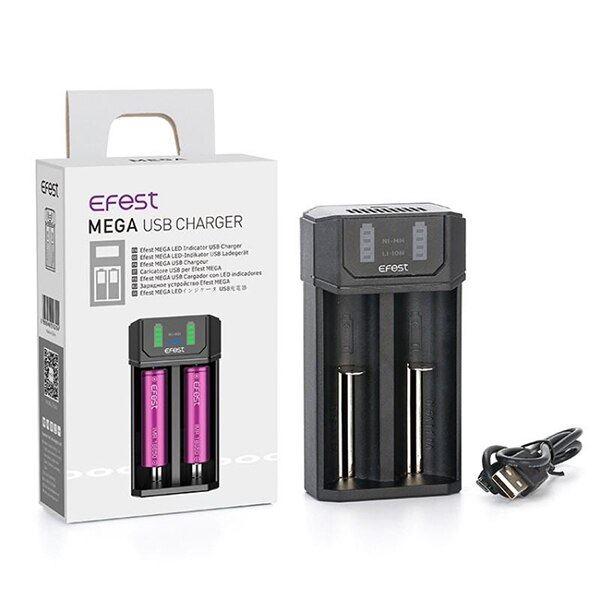 Chargeur d'accus Mega USB (Type-C) de EFEST