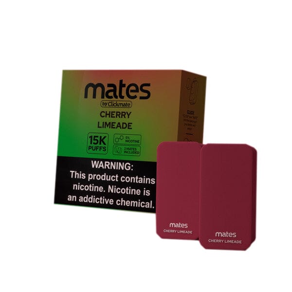 7Daze Clickmate Pre-Filled Pod 50mg cherry limeade with packaging