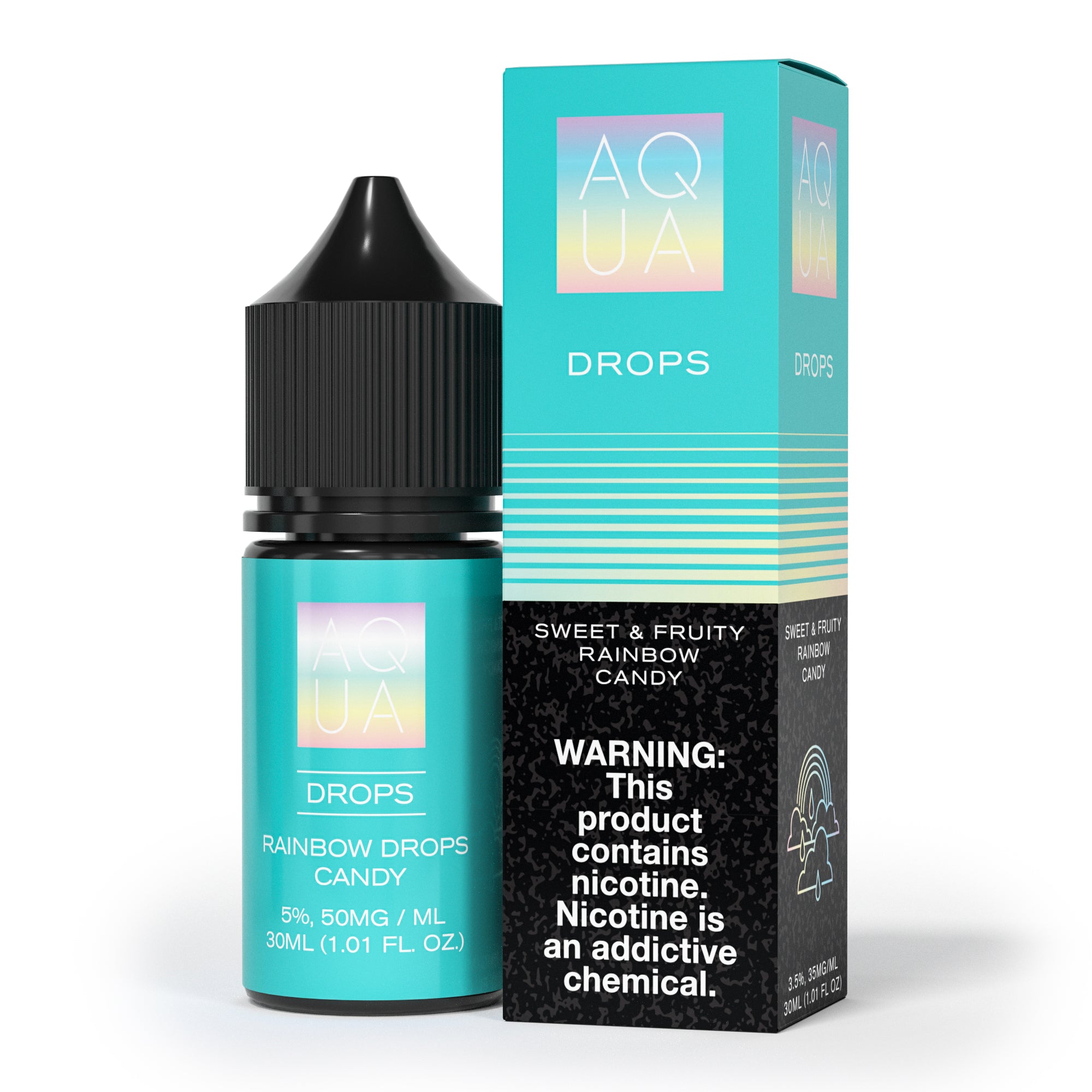 Drops Aqua Salts 30mL Bottle with packaging