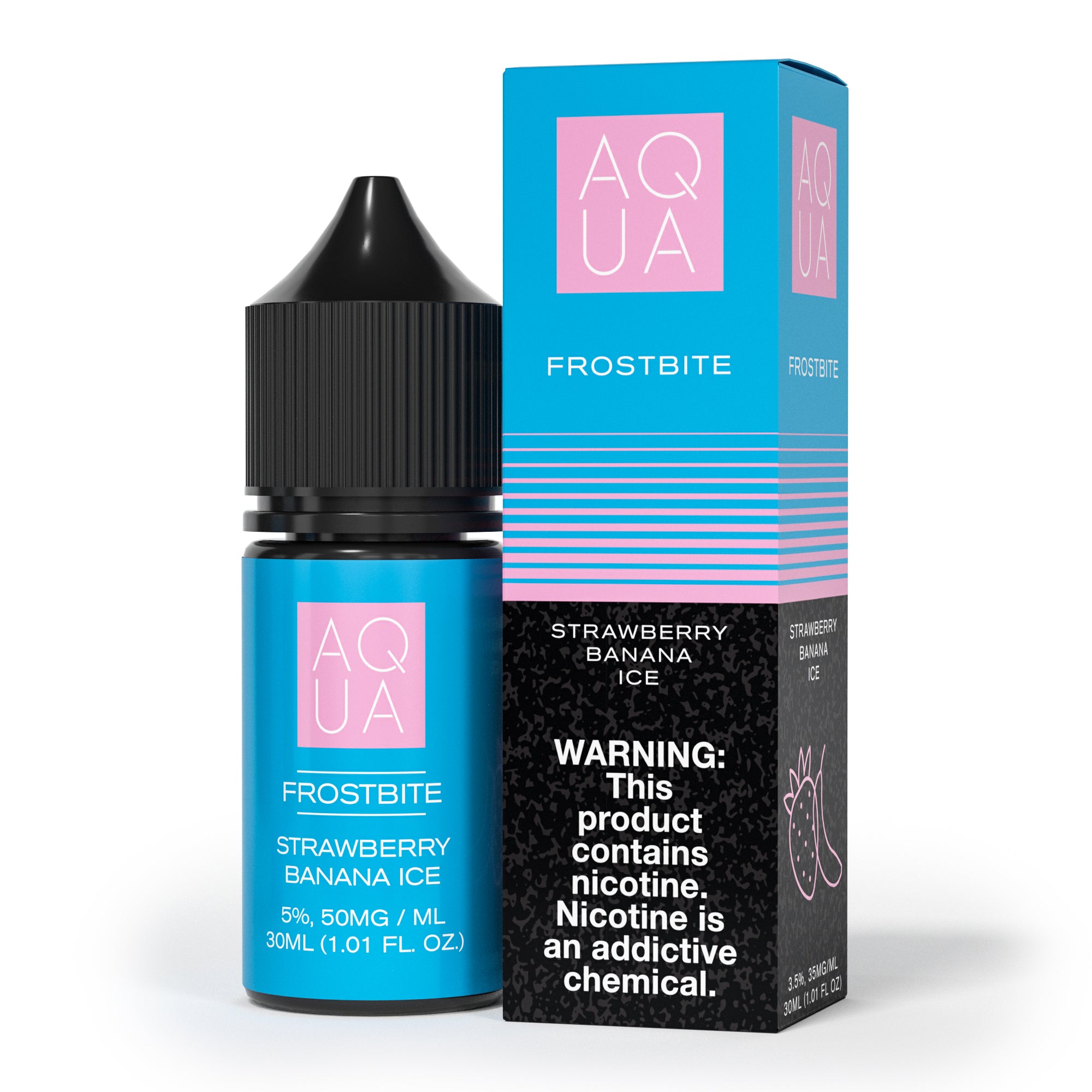 Frostbite Aqua Salts 30mL Bottle with packaging