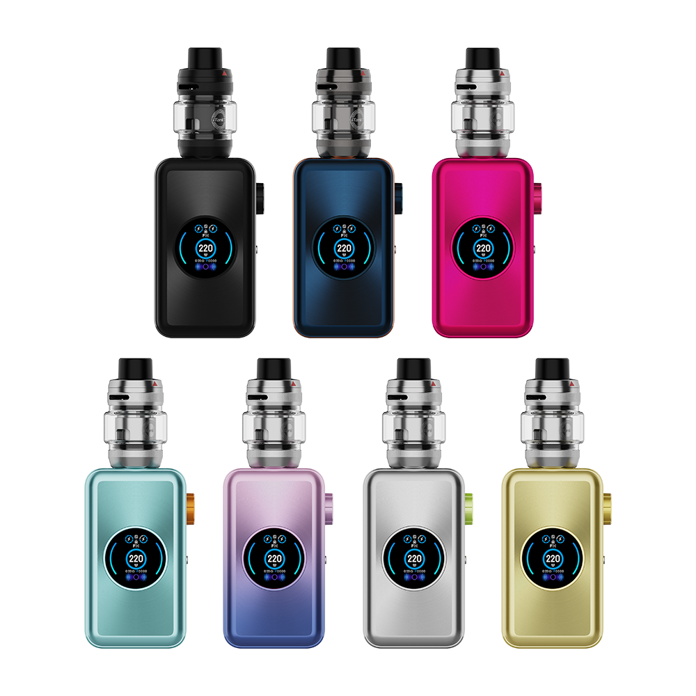 Vaporesso Gen Max 220W Box Mod Kit Group Photo