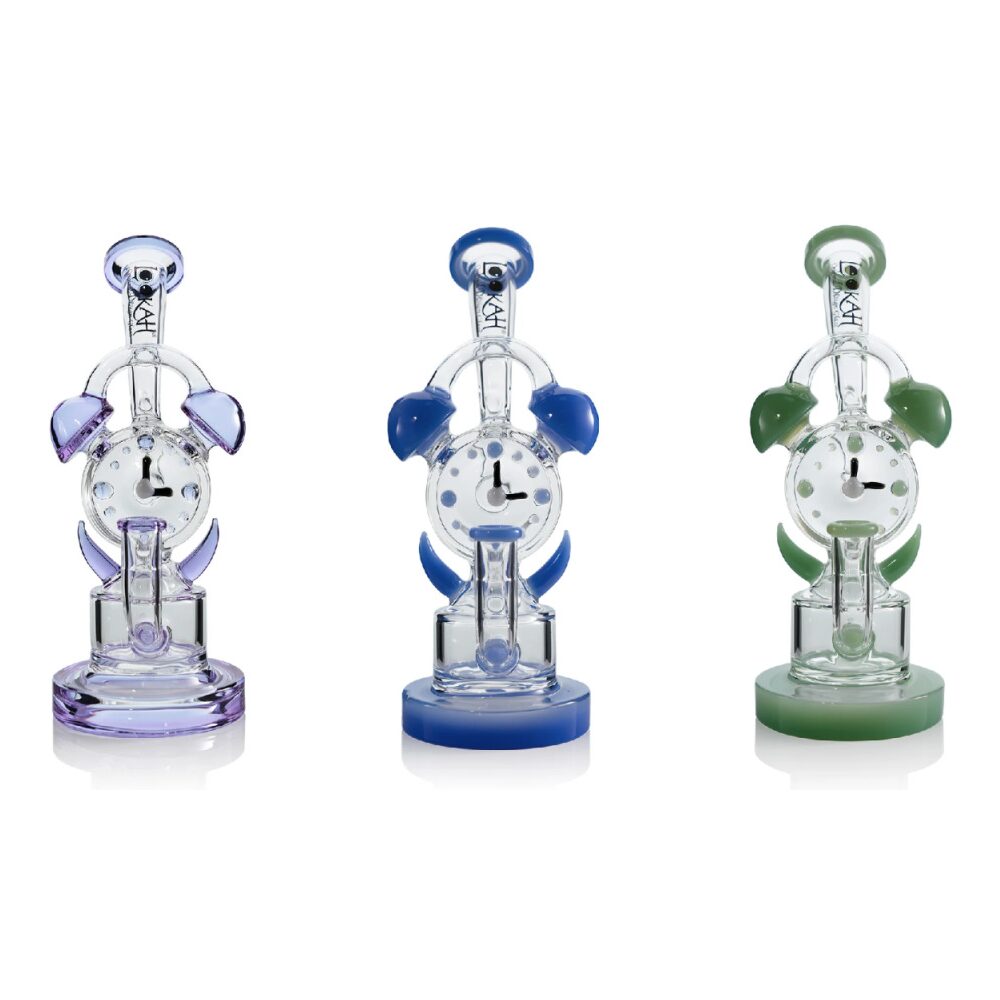 Lookah (Dab Rig) 10“ Recycler Timeless Clock Dab Rig Group Photo