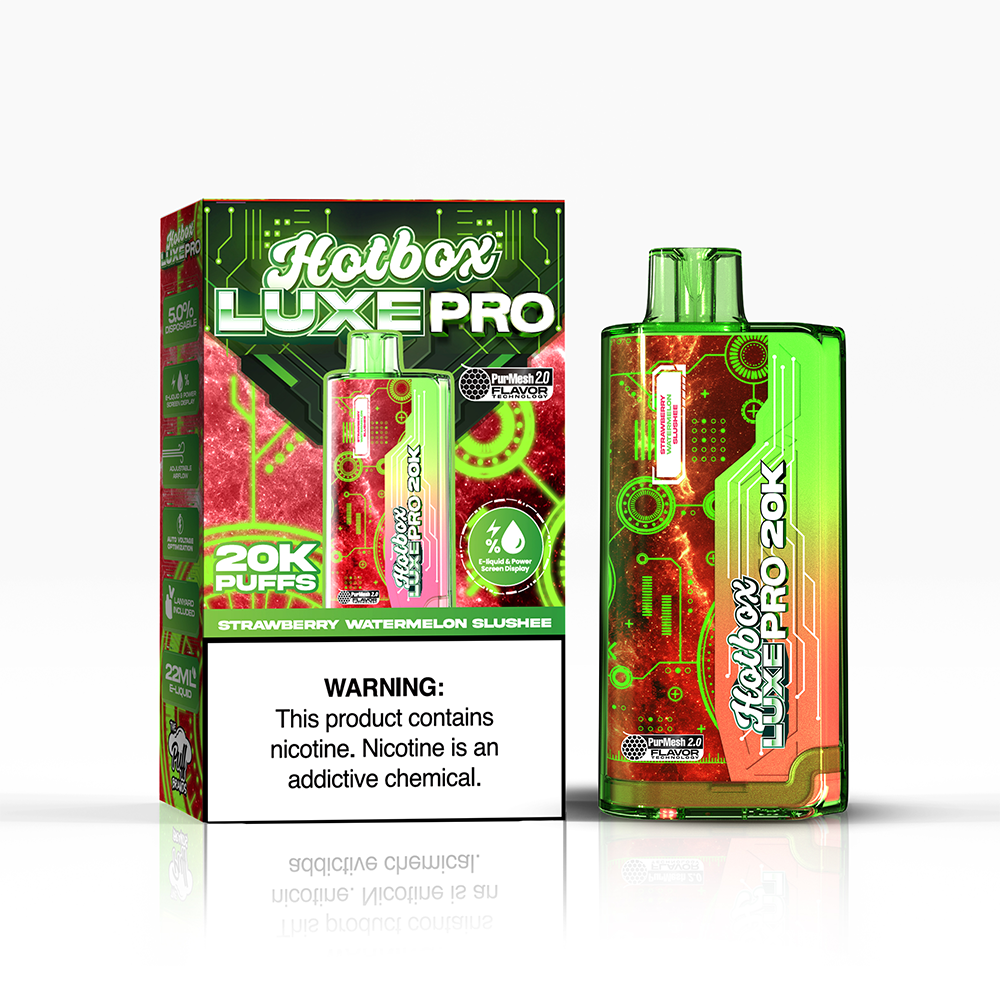 Puff Labs Hotbox Luxe Pro Disposable Strawberry Watermelon Slushee