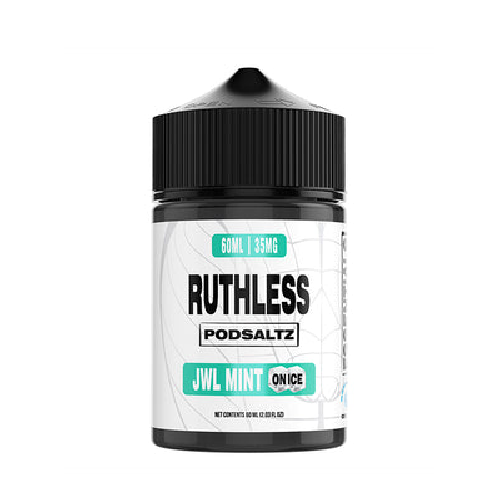 Jwl Mint On Ice Ruthless Essentials Salt 60mL Bottle