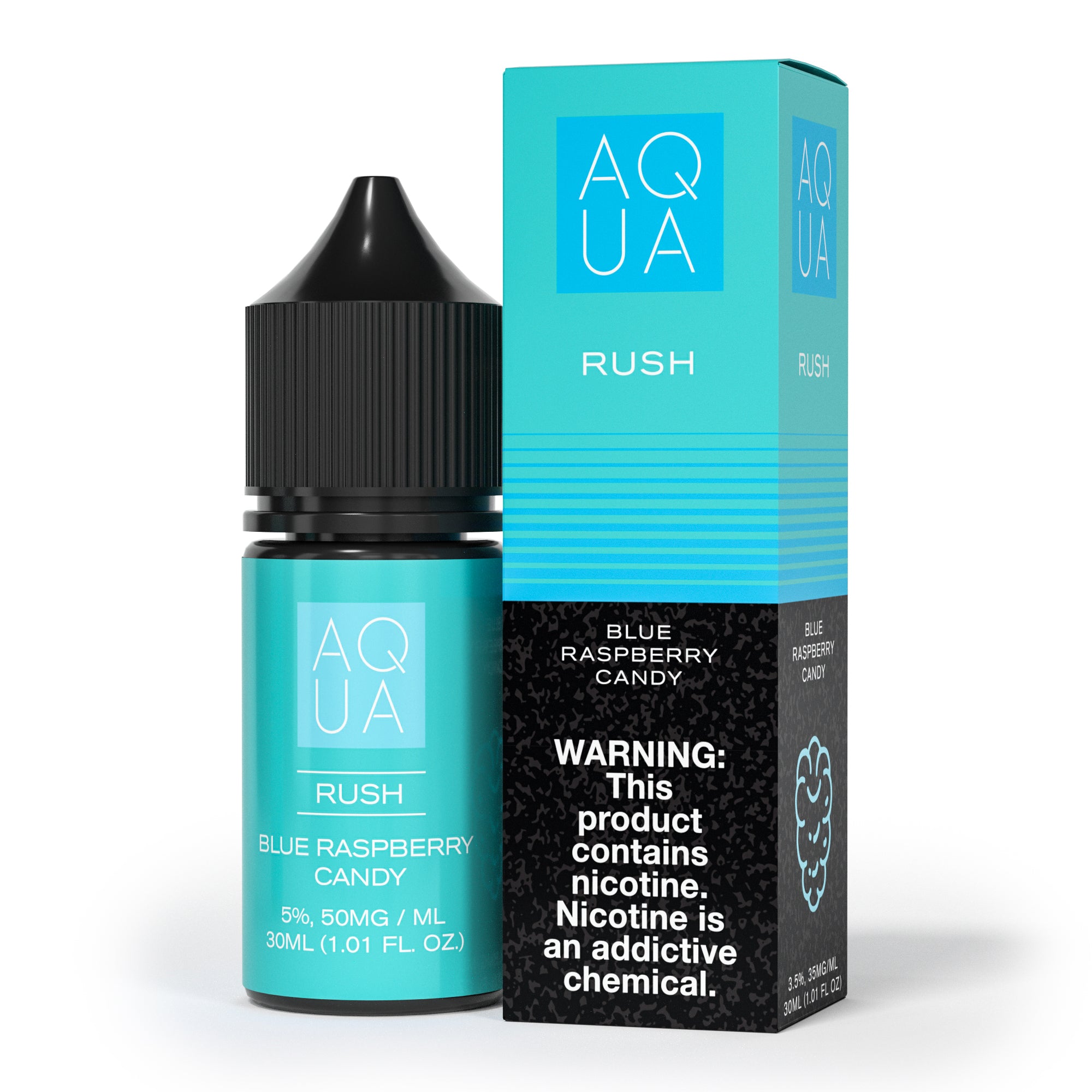 Rush Aqua Salts 30mL Bottle with packaging