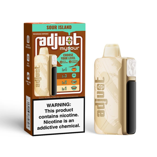 Adjust MySour 40k Disposable sour island with packaging