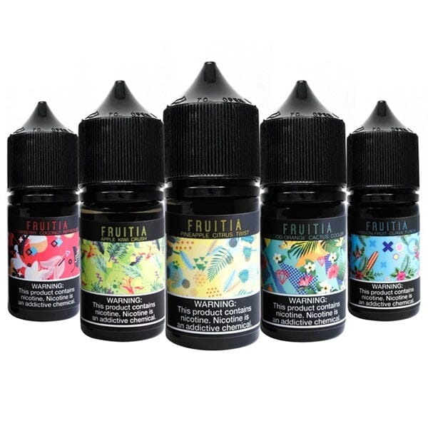 Apple Kiwi Crush by Fruitia Salts 30ml Group Photo