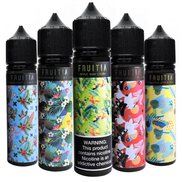 Banana Ice by Fruitia E-Liquid 60ml Group Photo