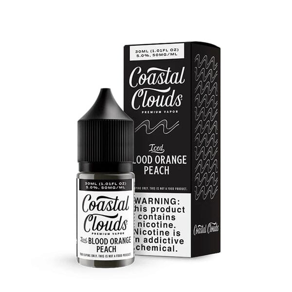 Blood Orange Peach Ice | Coastal Clouds Salt | 30mL with packaging