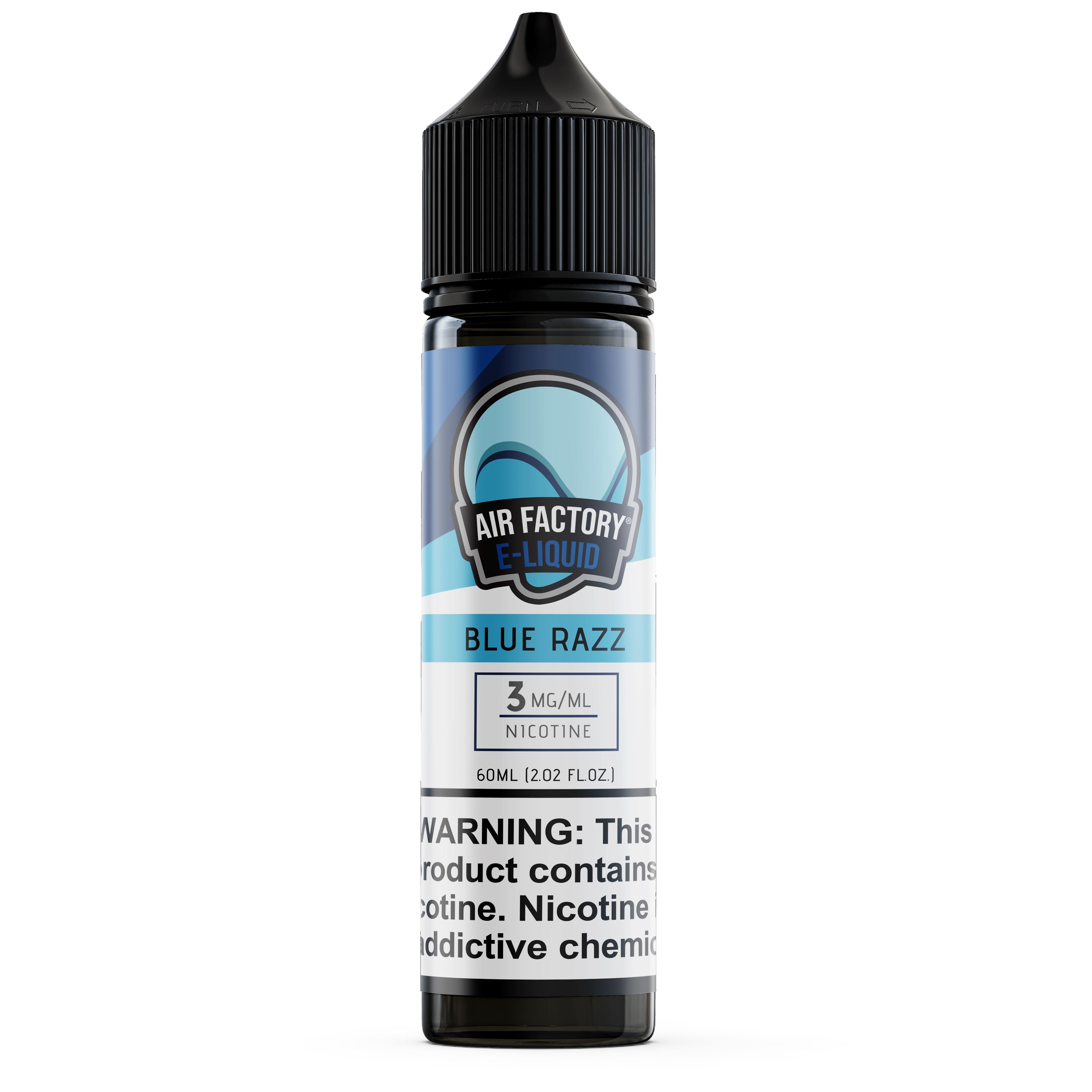 Blue Razz by Air Factory eJuice 60mL bottle