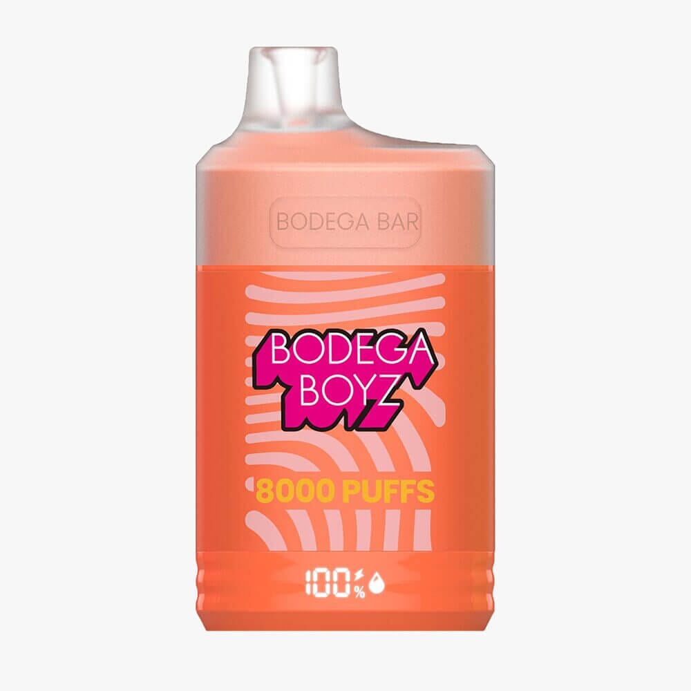 Bodega Bar Disposable 8000 Puffs 17mL 50mg Peach Mango Watermelon