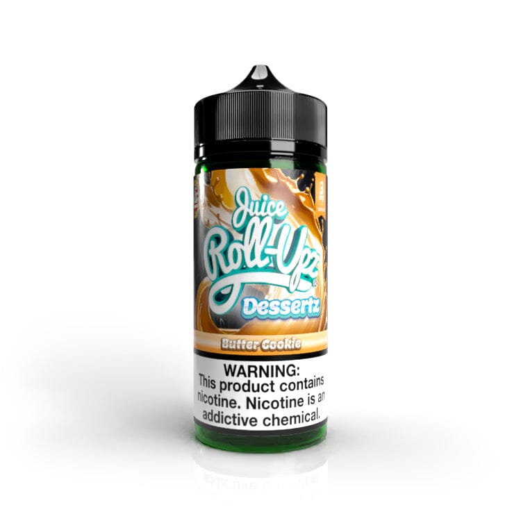 Butter Cookie Dessertz Series Freebase E-Juice Juice Roll Upz 100mL 3mg Bottle Only