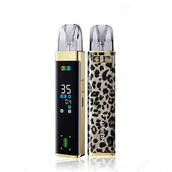 Caliburn G3 Pro Pod Kit by Uwell golden leopard