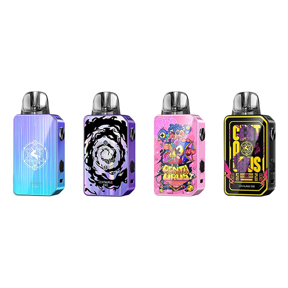 Centaurus E40 Pod Kit by Lost Vape - Group Photo