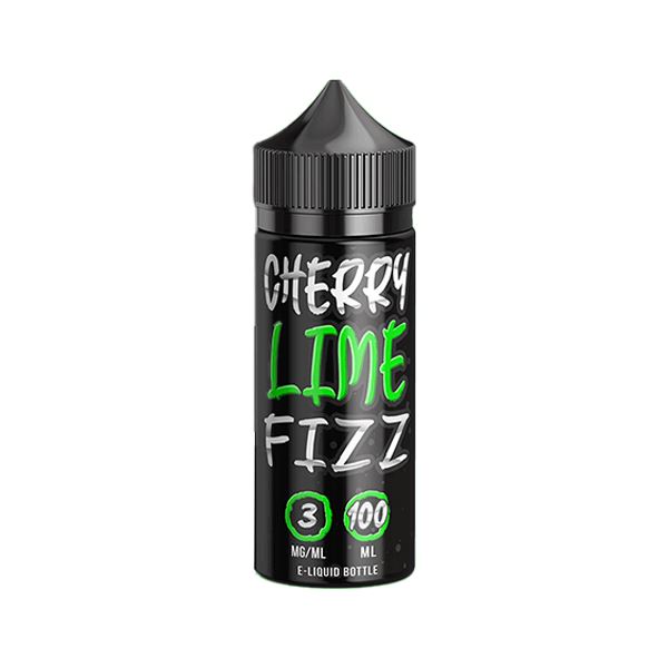 Cherry Lime Fizz by Juice Man 100mL Series bottle