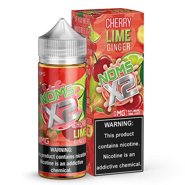 Cherry Lime Ginger by NOMS X2 120ml with packaging