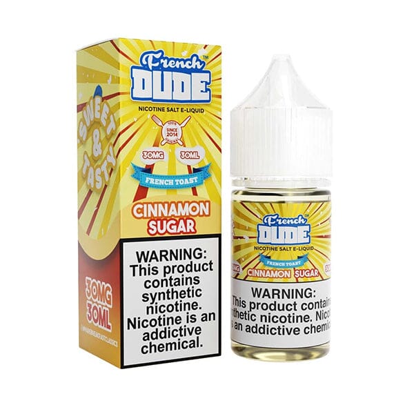 Cinnamon Sugar | French Dude Salt | 30mL with packaging