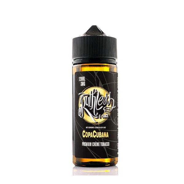 Copa Cubana Ruthless Series Freebase E-Juice 120mL bottle