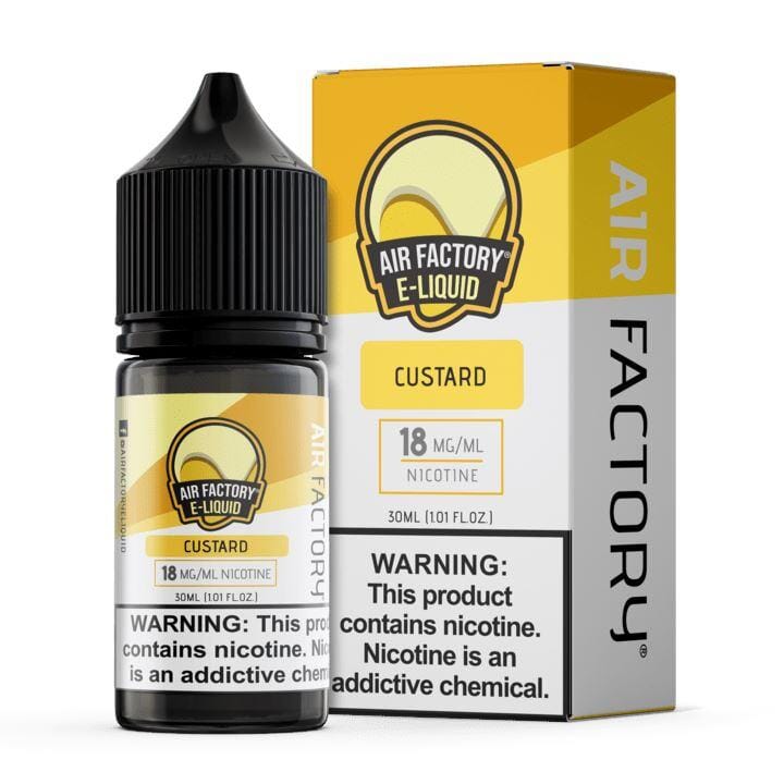 Custard by Air Factory Salt 30mL with packaging