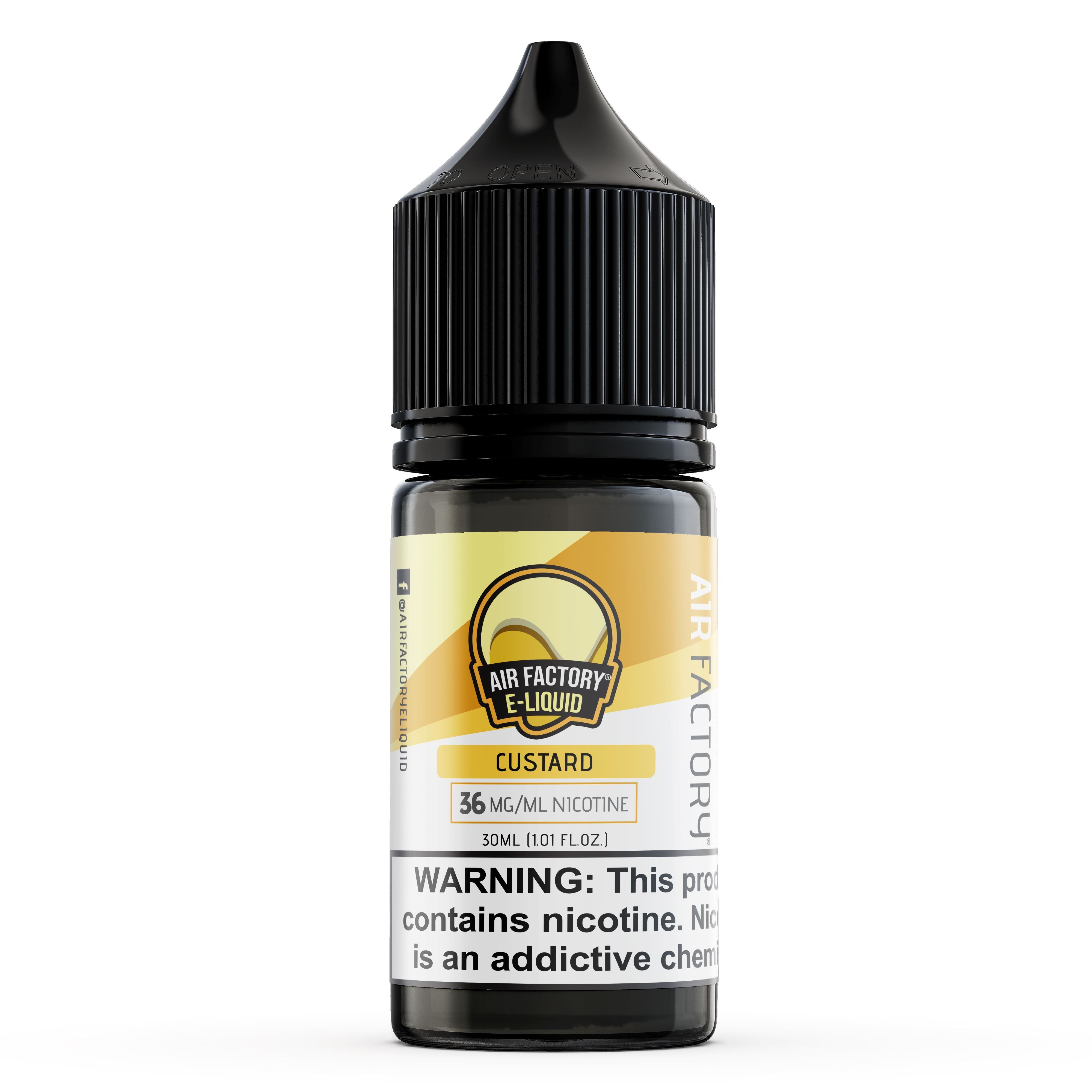 Custard by Air Factory Salt 30mL bottle