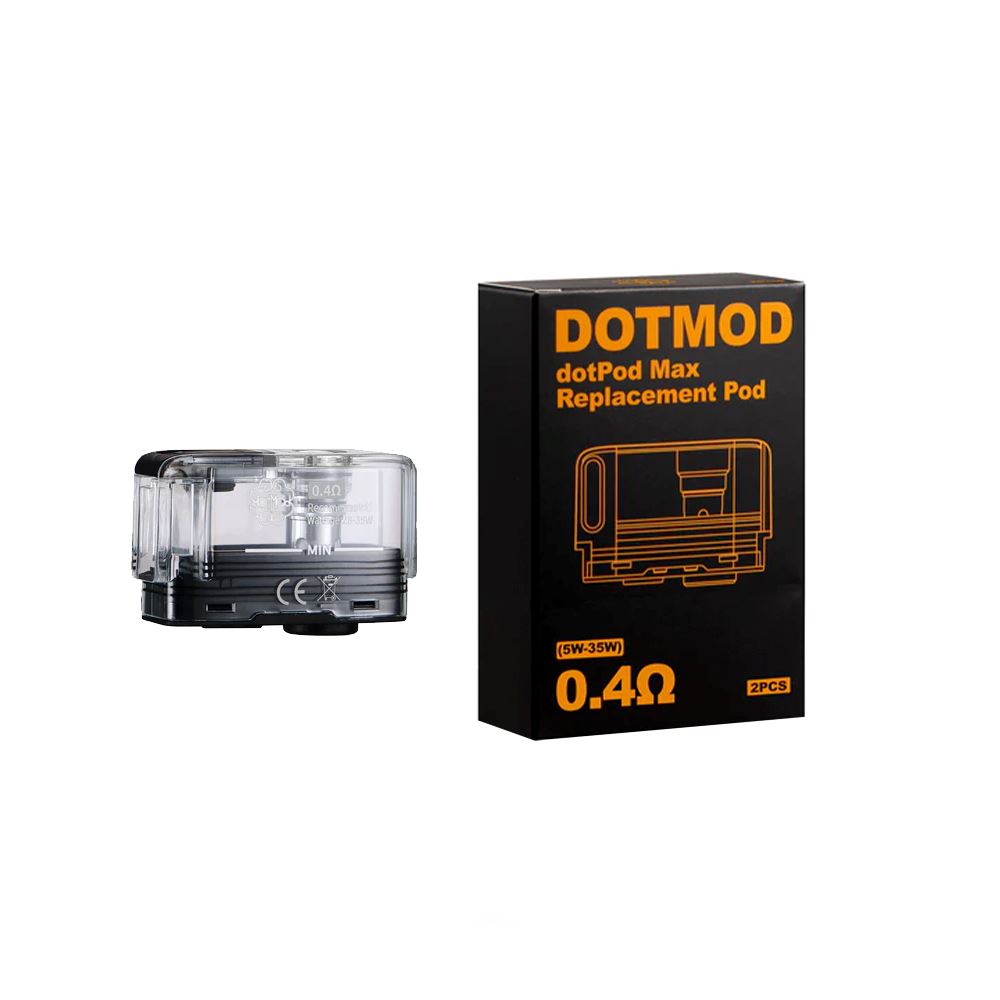 Dotmod DotPod Max Replacement Pod - 0.4ohm with packaging