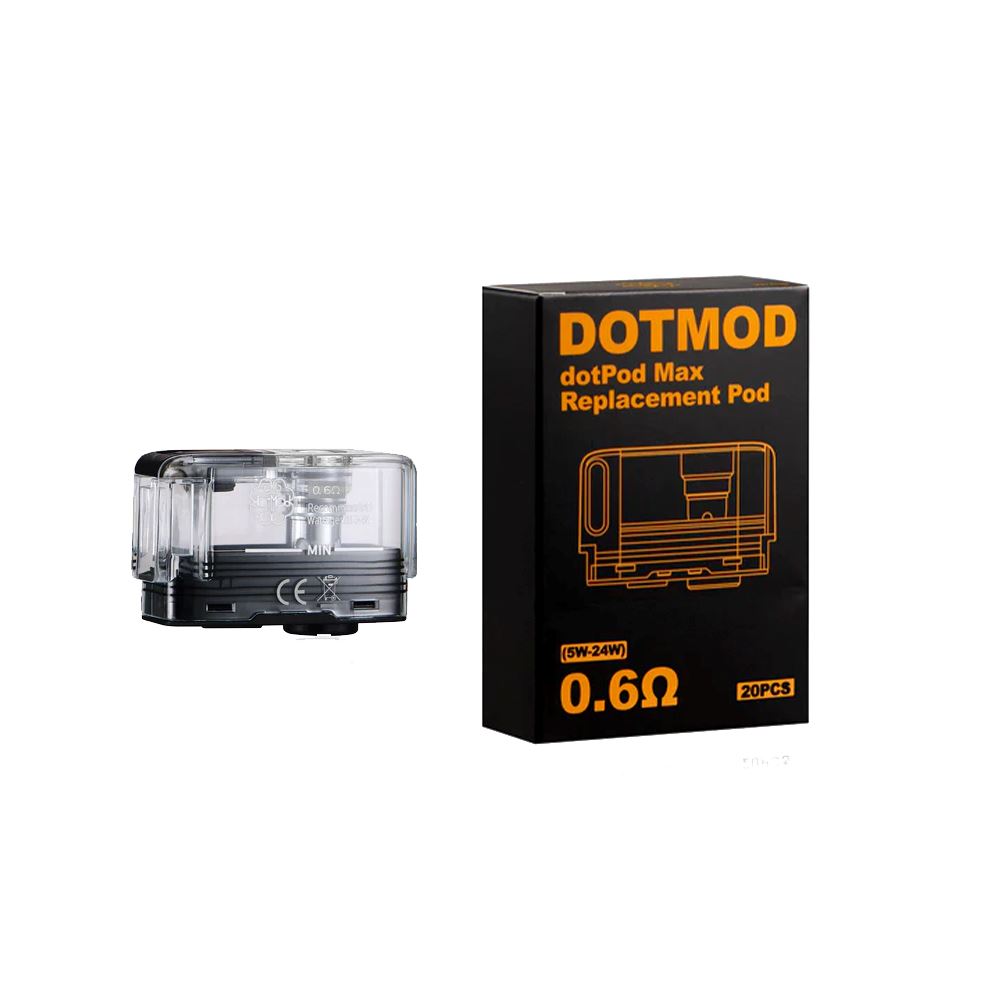 Dotmod DotPod Max Replacement Pod - 0.6ohm with packaging