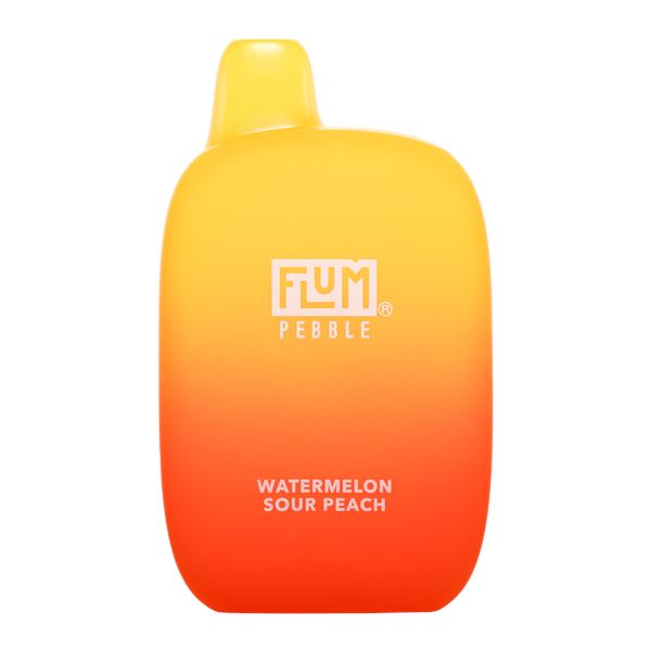 Flum Pebble Disposable | 6000 Puffs | 14mL watermelon sour peach