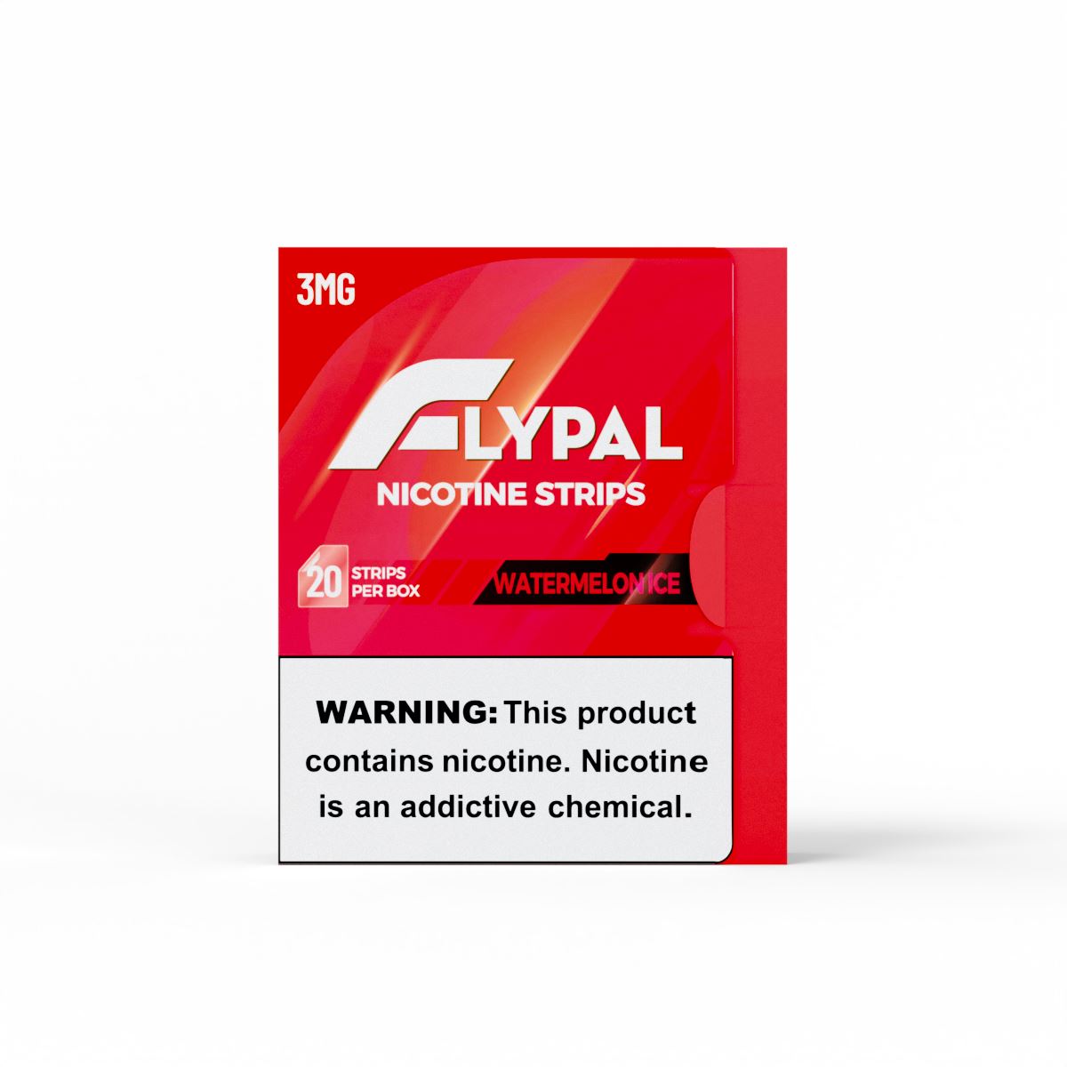 Flypal Nicotine Strips (20ct Boxes) 5pc Display Watermelon Ice