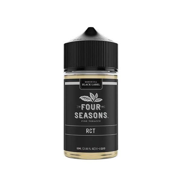 RCT Four Seasons Black Label 60mL bottle