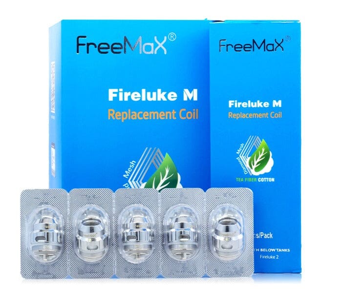 FreeMax Fireluke Mesh Replacement Coils (Pack of 5) with packaging