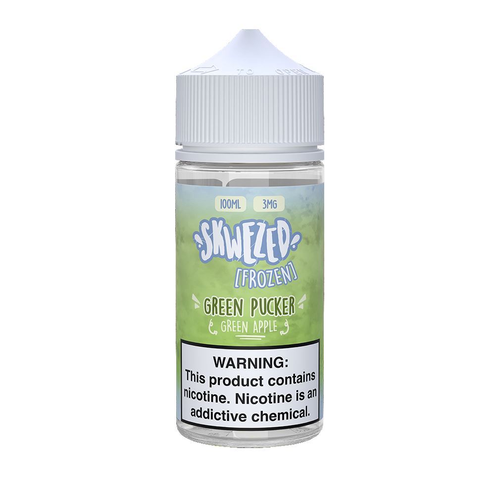 Frozen Green Pucker (Green Apple Ice) by Skwezed Series 100mL Bottle Only