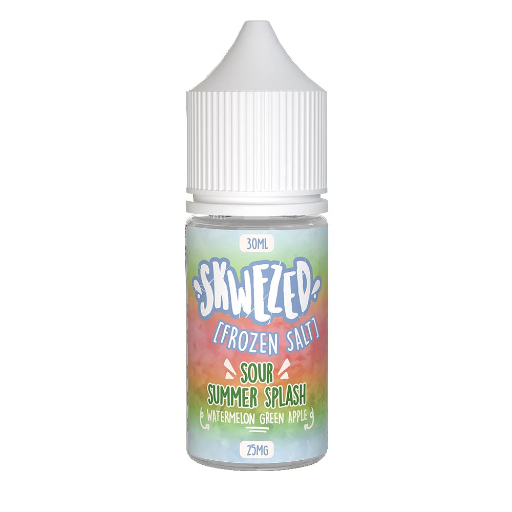 Frozen Sour Summer Splash (Watermelon Green Apple Ice) bottle