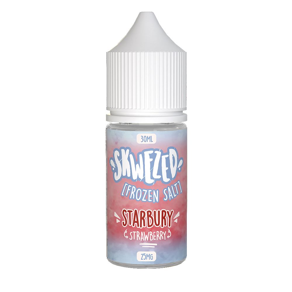 Frozen Starbury (Strawberry Ice) By Skwezed Salt E-Liquid bottle