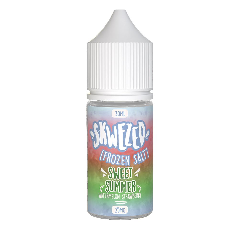 Frozen Sweet Summer (Watermelon Strawberry Ice) by Skwezed Salt 30ml bottle