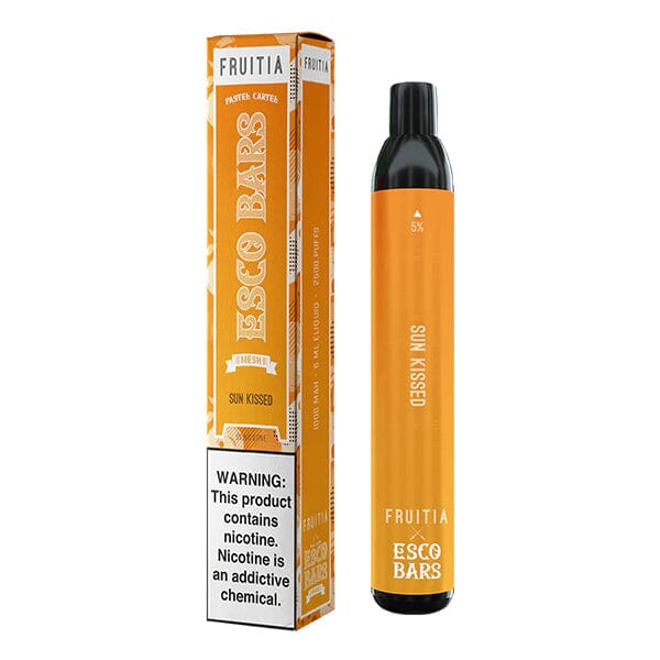 Fruitia Esco Bars Mesh Disposable | 2500 Puffs | 6mL Sun Kissed with Packaging