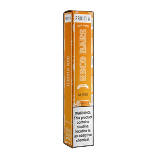 Fruitia Esco Bars Mesh Disposable | 2500 Puffs | 6mL Sun Kissedpackaging