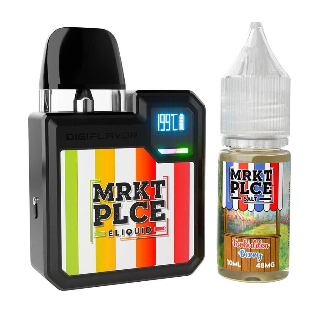 Geekvape Digi-Q Kit + Daddy’s Vapor 10mL Salts 50mg (Pod System + E-Liquid) forbidden berry