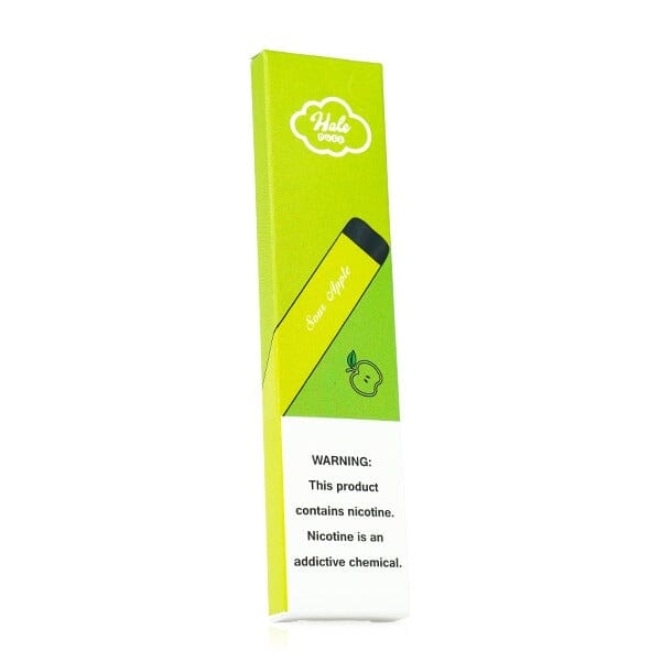 Hale Disposable E-Cigs (Individual) sour apple packaging