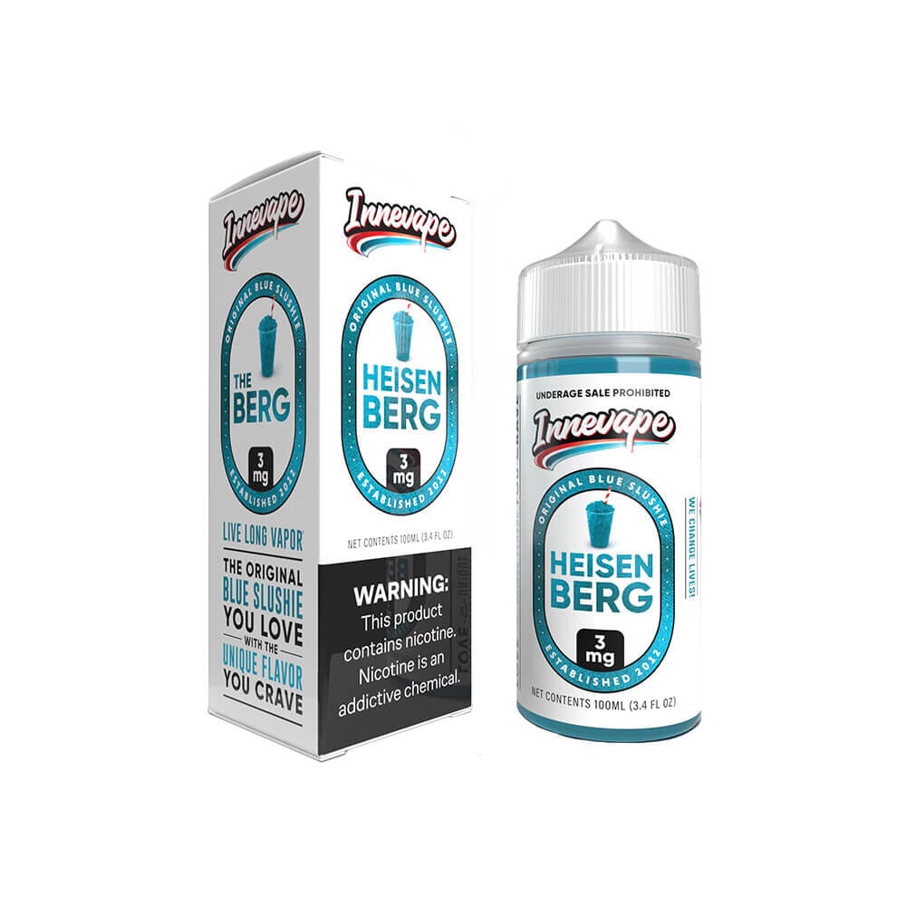 Heisenberg by Innevape E-Liquid 100mL (Freebase) with packaging