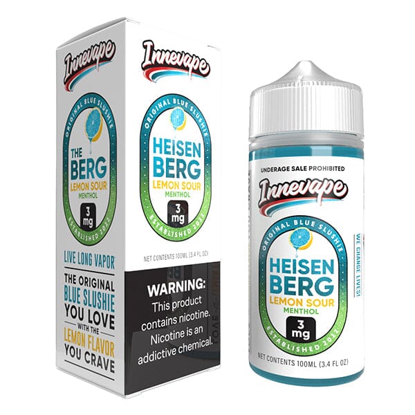 Heisenberg Lemon Sour Menthol | Innevape TFN Series E-Liquid | 100ml with packaging