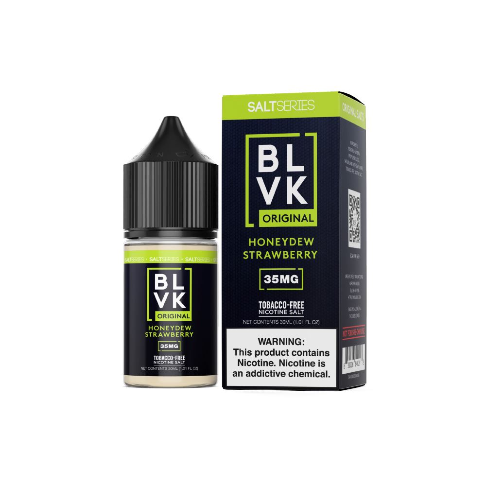  Honeydew Strawberry (Honeydew) by BLVK Unicorn Nicotine Salt 30ml with packaging