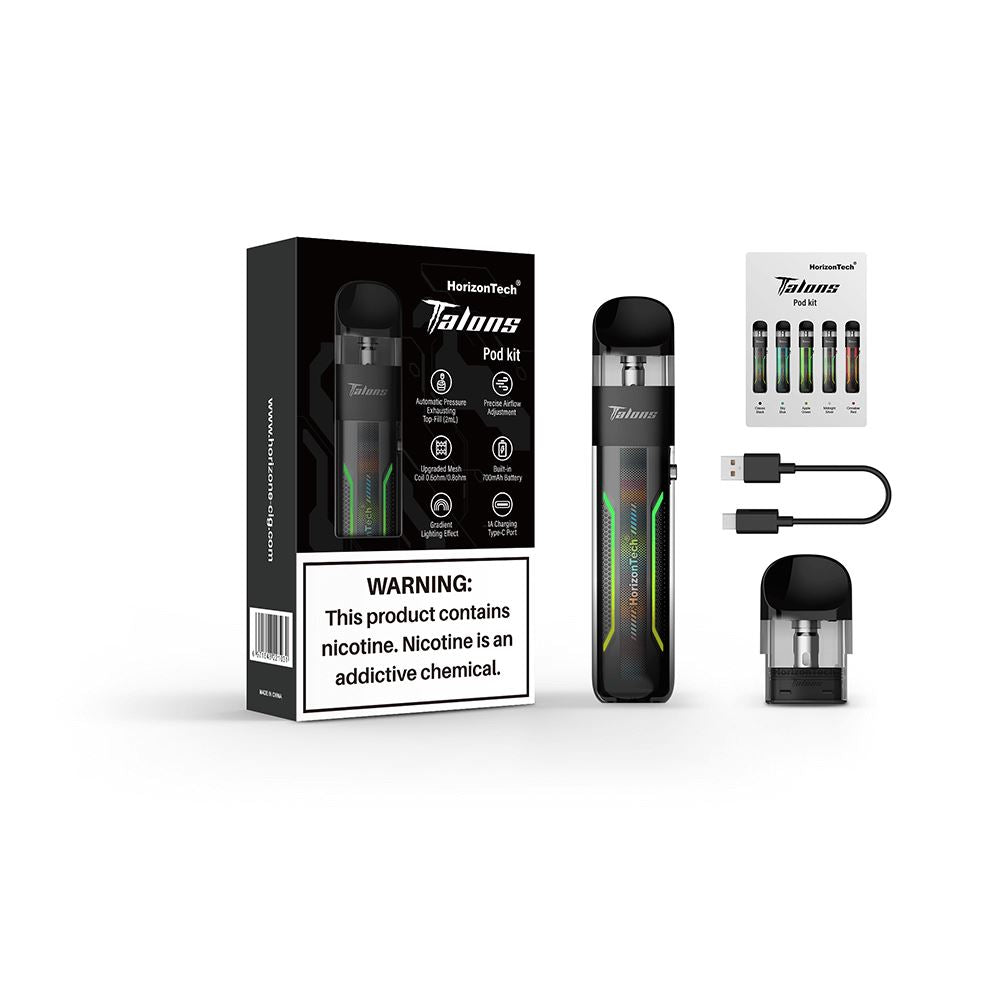 HorizonTech Talons Starter Kit Pod System Classic Black