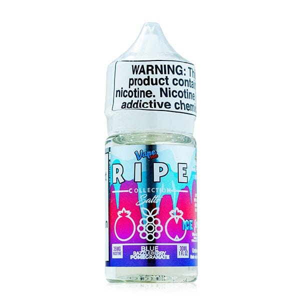 ICE Blue Razzleberry Pomegranate by Ripe Collection Salts 30ml bottle