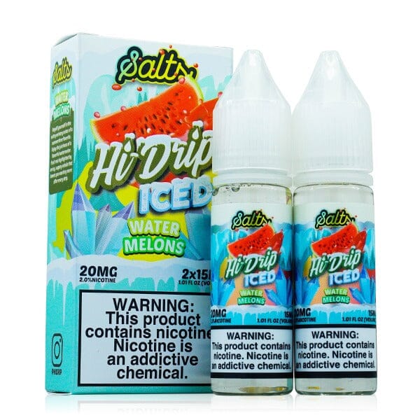 Iced Melon Patch by Hi Drip Salts 30ml with packaging