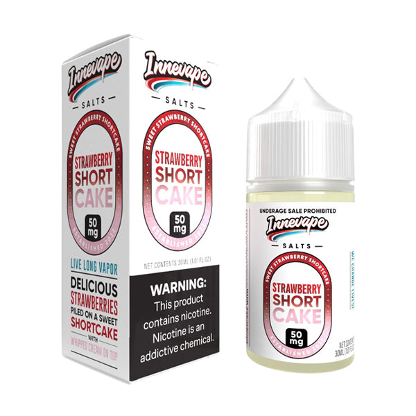 Strawberry Shortcake Innevape Salts 30mL with packaging