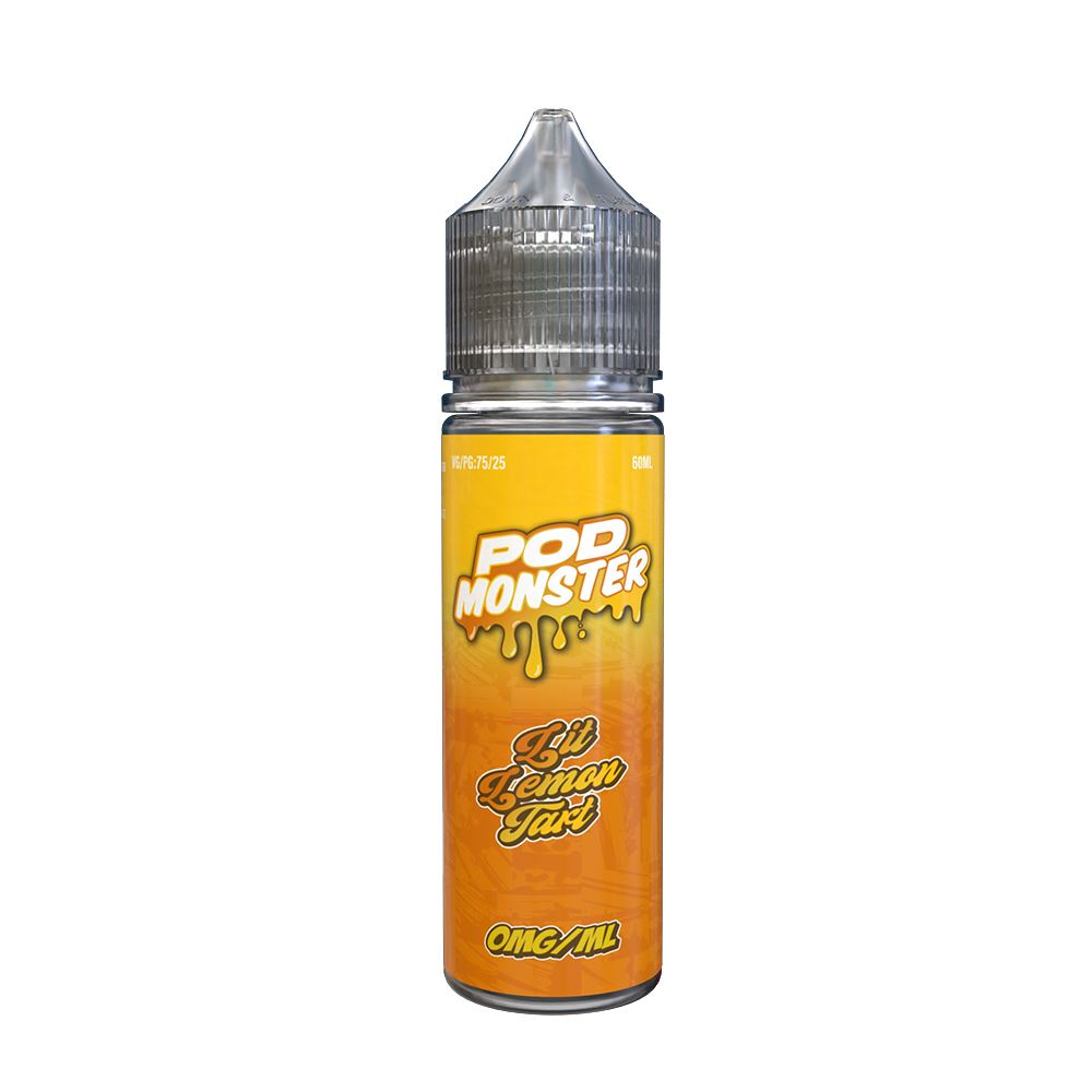 Lit Lemon Tart | Pod Monster | 60mL | Bottle Only