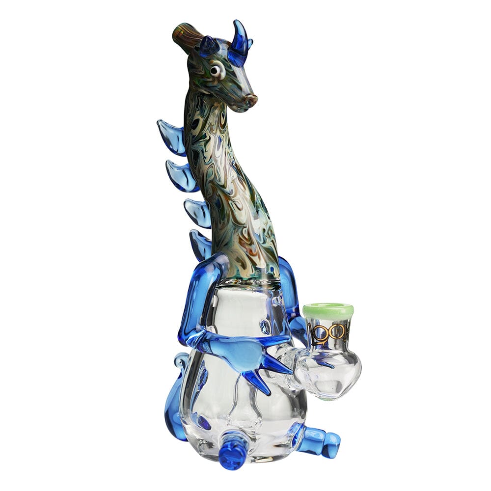 Lookah 10″ Mini Cute Dragon Water Pipe (WPC1215) Wathet Blue