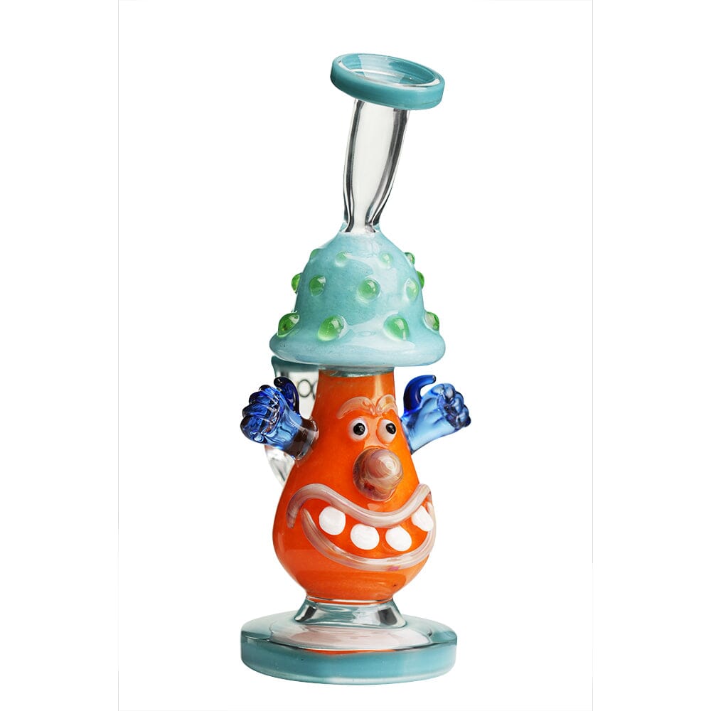 Lookah 11” Cute Clown Mushroom Dab Rig (WPC1218) Wathet Blue