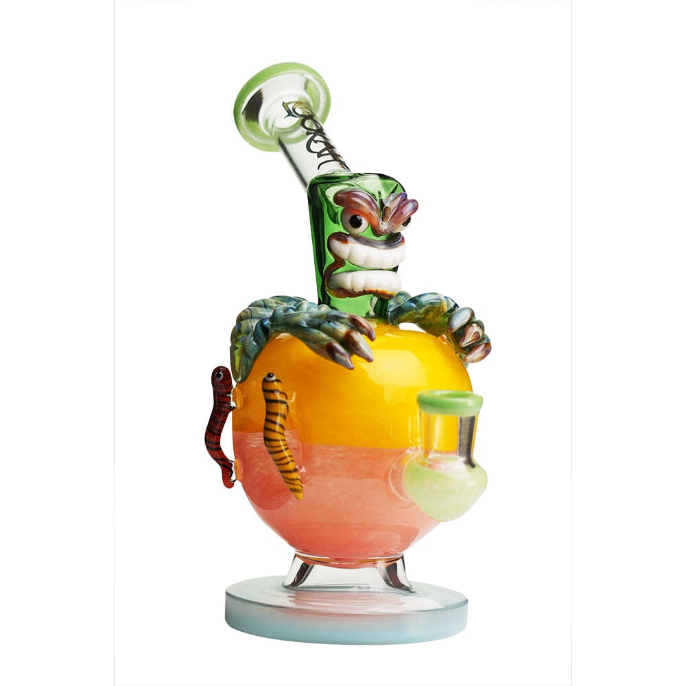 Lookah 9″ Mini Poison Apple Bong (WPC1210) Green