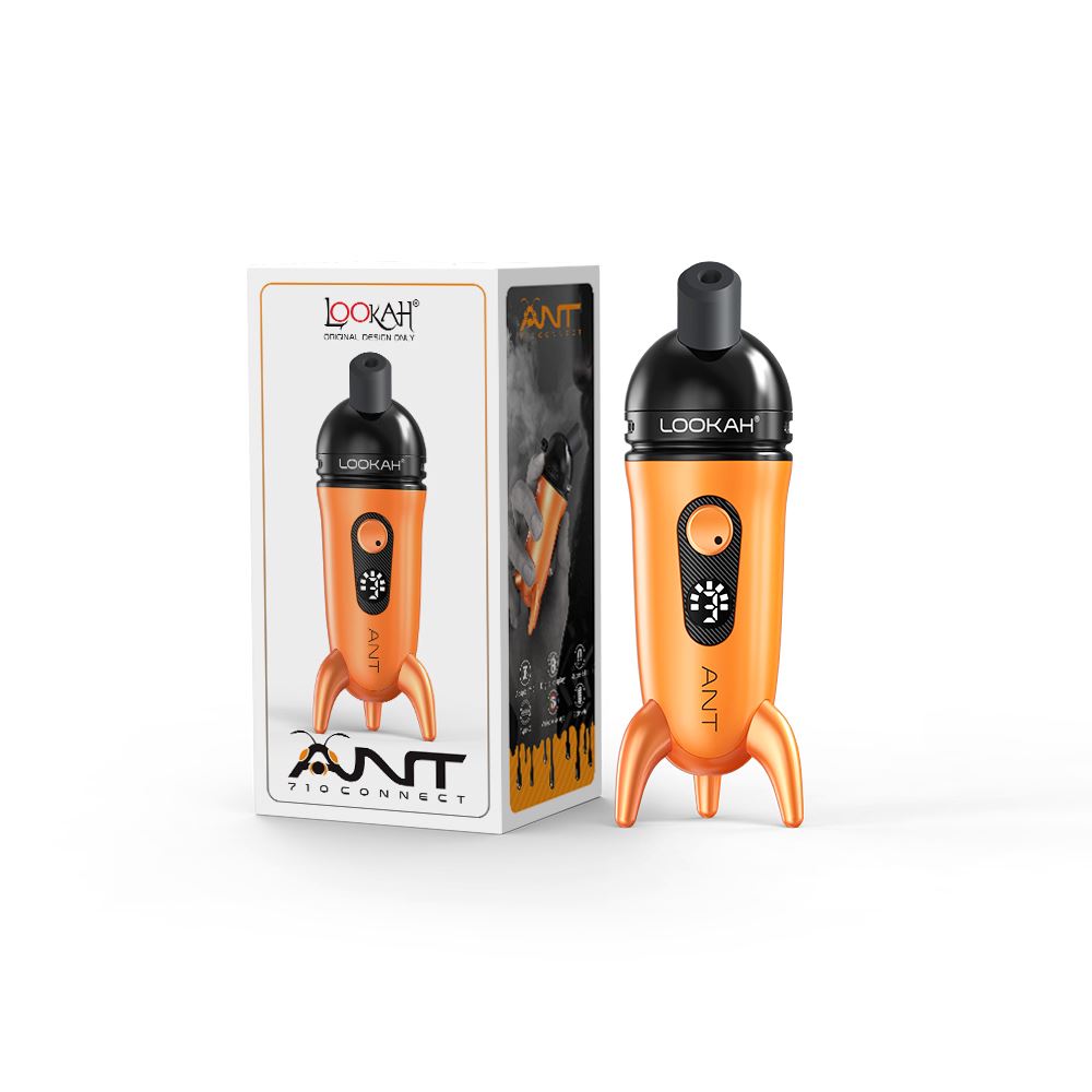 Lookah Ant 710 Battery Mod Orange with packaging